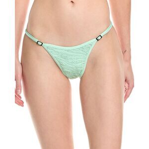 Bond-Eye Swim Womens  Larisa Brief Bikini Bottom, Green